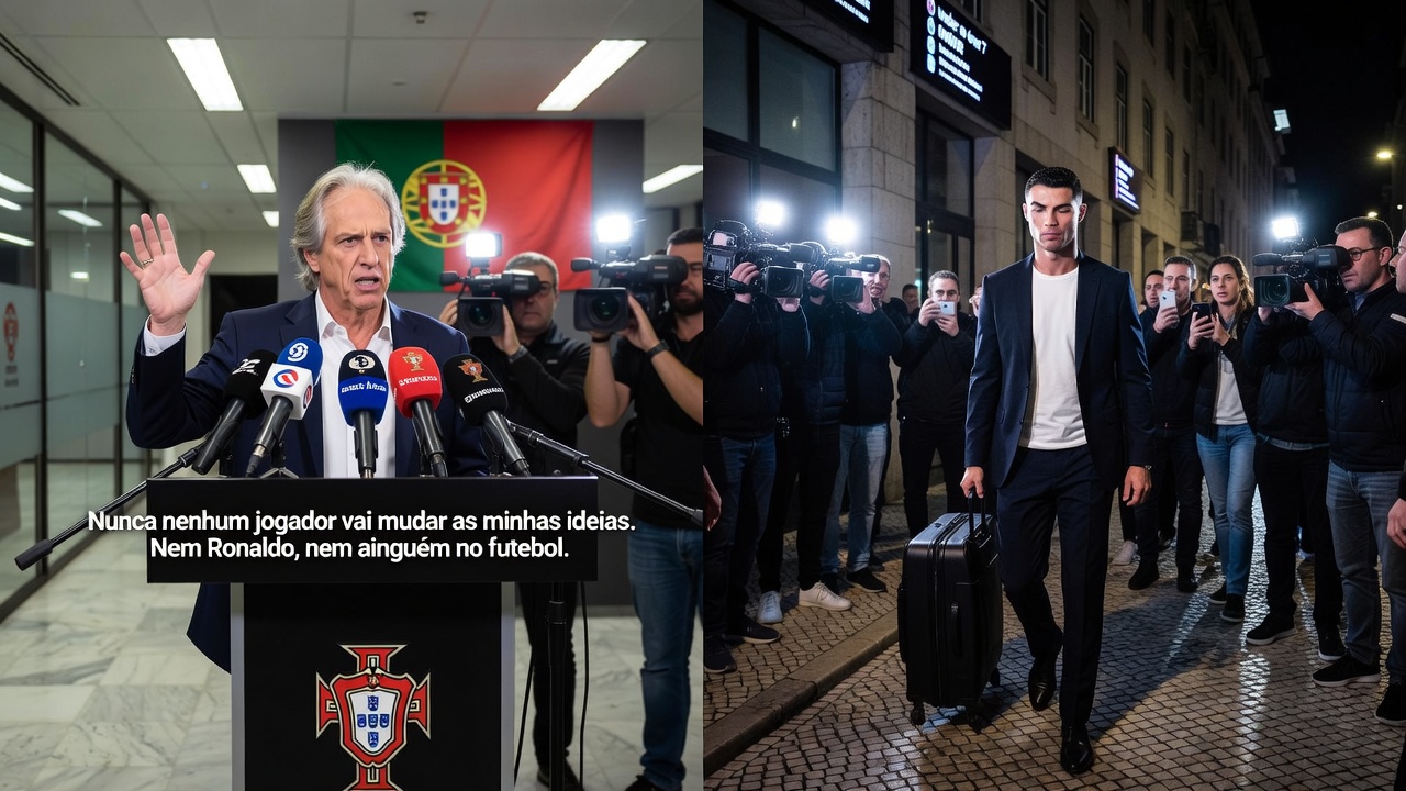 Jorge Jesus Desafia Autoridade e Ronaldo Deixa a Seleção