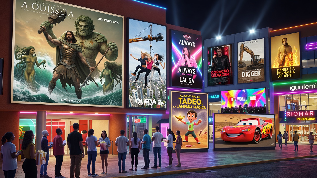 Cinemas de Fortaleza recebem estreias e clássicos nesta terça